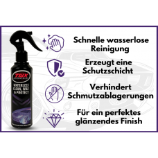 TWX® Auto 3-in-1 wasserlos Reinigen, Wachsen und Schützen für das Autoäußere